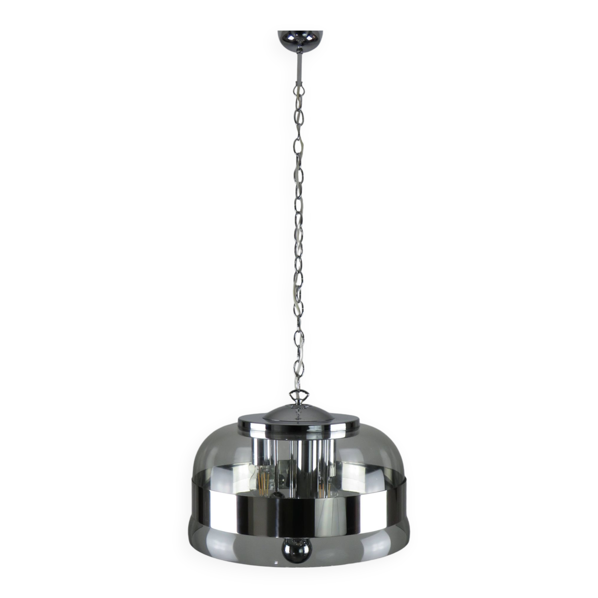 Space Age pendant light from Doria studio (Doria Leuchten Germany) 1970s