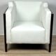 Fauteuil Art Déco "New York" – Placage en ébène de Macassar