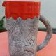 Ceramic pitcher in the 1950s
