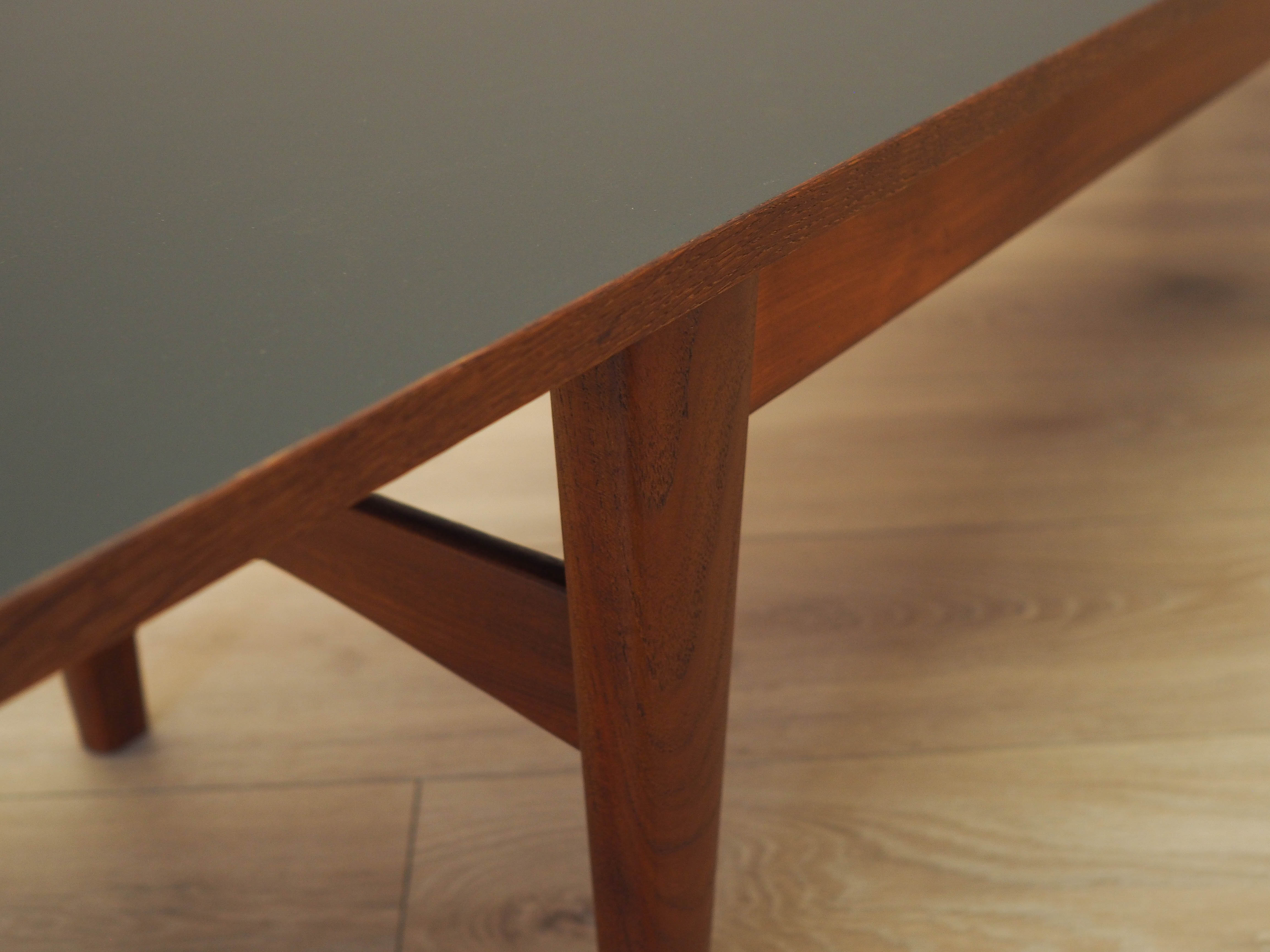 Teak lowboard, Danish design, 1970s, made in Denmark