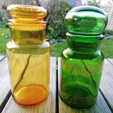 Pair of apothecary-style jars