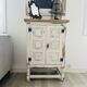 Petit meuble vintage relooké à la main – pièce unique
