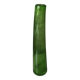 Green bubble glass vase