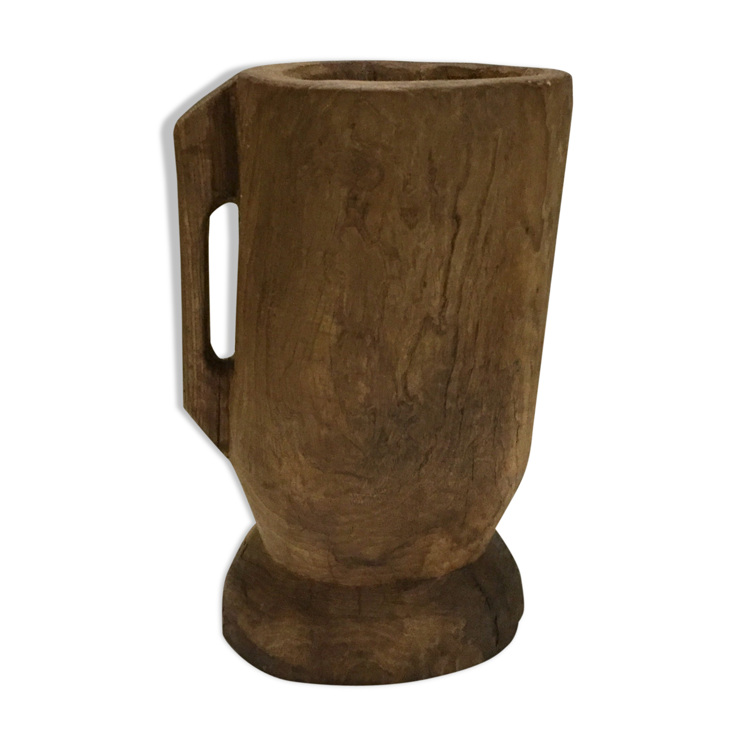 Raw wood pitcher 1950