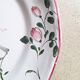 Hand-painted earthenware plate from eastern France, 18th century.