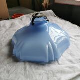 luminaire verre bleu