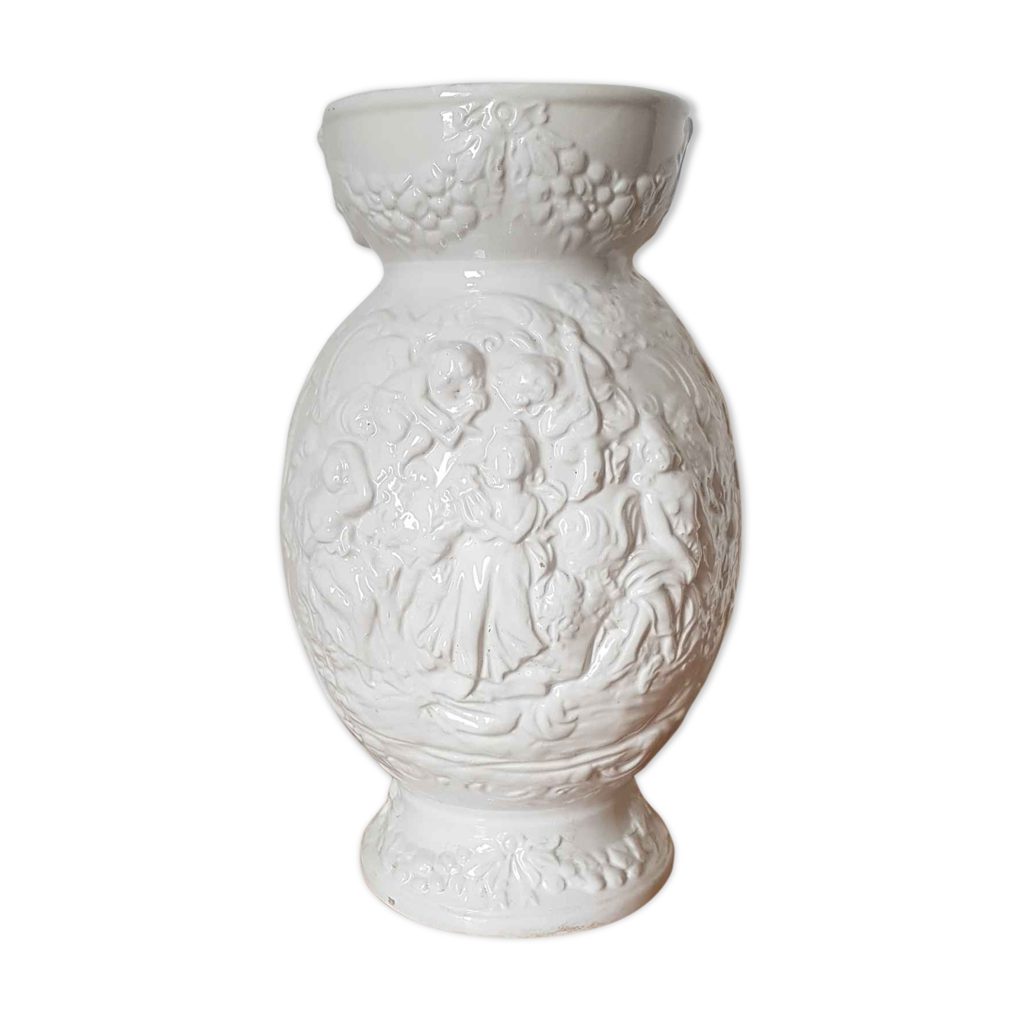 Ceramic vase V Bassano Italy