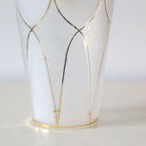 Frosted hanging lamp, vintage