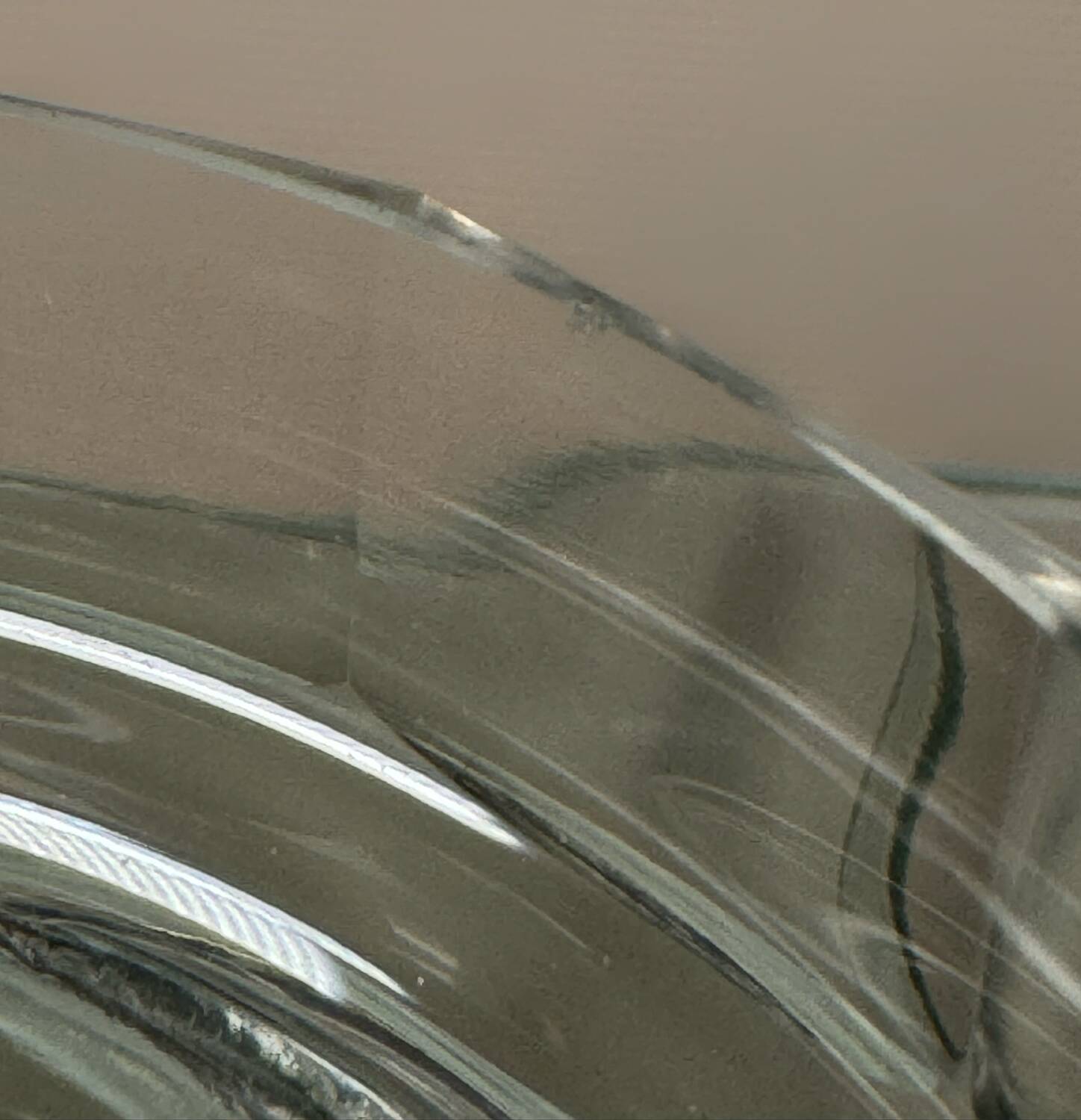 Val Saint Lambert Art Deco crystal vase