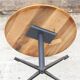 Mid century coffee table in teak veneer by Mutz, Germany 1950s