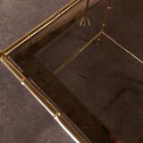 2 brass nest of tables, maison jansen