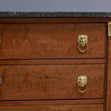 Return from Egypt chest of drawers in mahogany, Empire period – Early 19th century