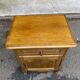 Louis Philippe confiturier in light oak from the 1970s.