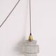 Vintage lamp and coloured wire
