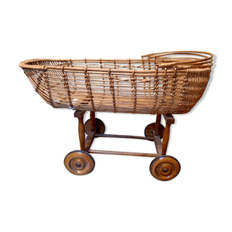 Old wooden cradle