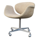 Fauteuil à roulettes "Little Tulip" de Pierre Paulin pour Artifort d'origine