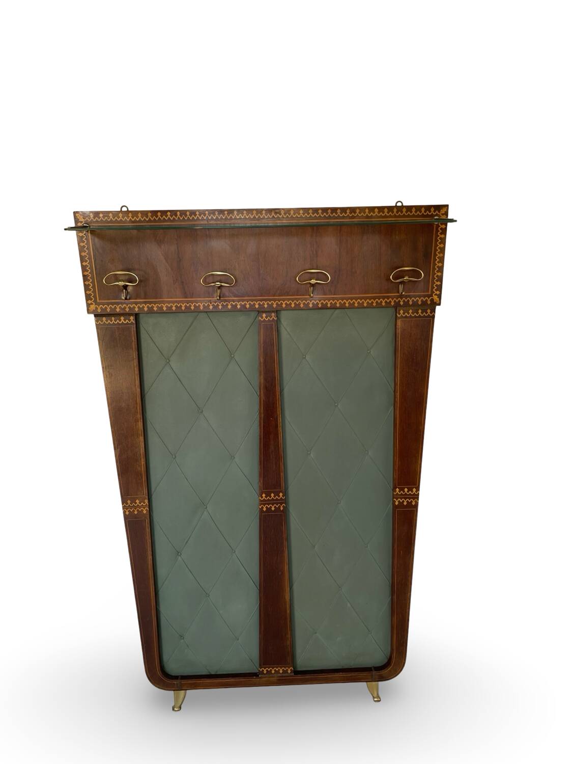 Porte-manteau mural italien des années 60