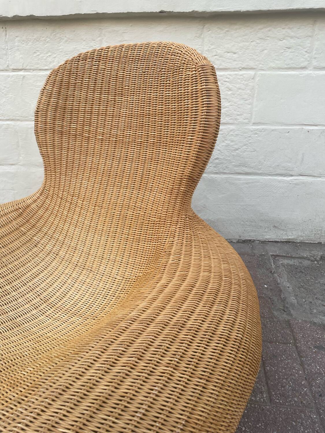 Vintage IKEA Storvik chaise longue armchair