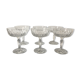 Set of 6 champagne glasses