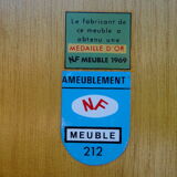 Scandinavian wardrobe in teak 60s