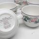 Lot 6 chocolate cups Villeroy and Boch Palermo cardboard