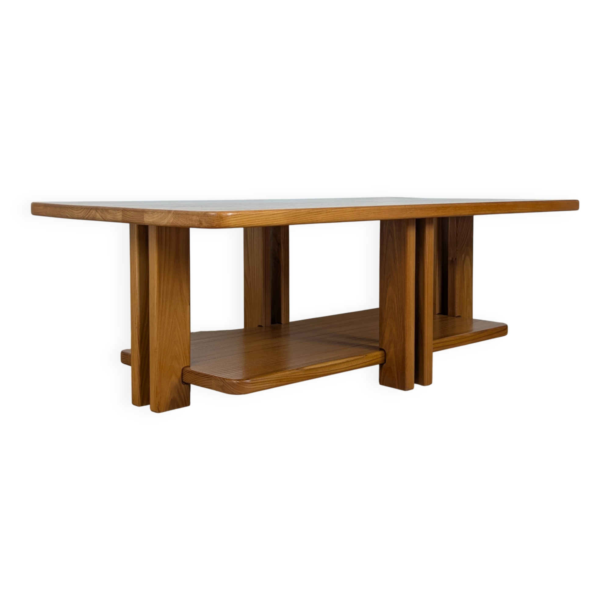 Table basse en orme 80'