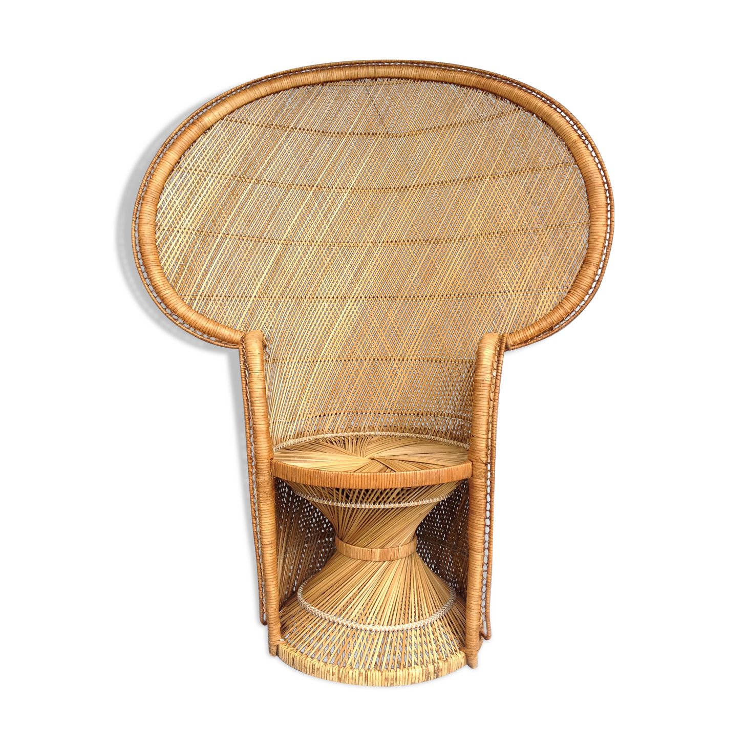Fauteuil Emmanuelle xxl en rotin