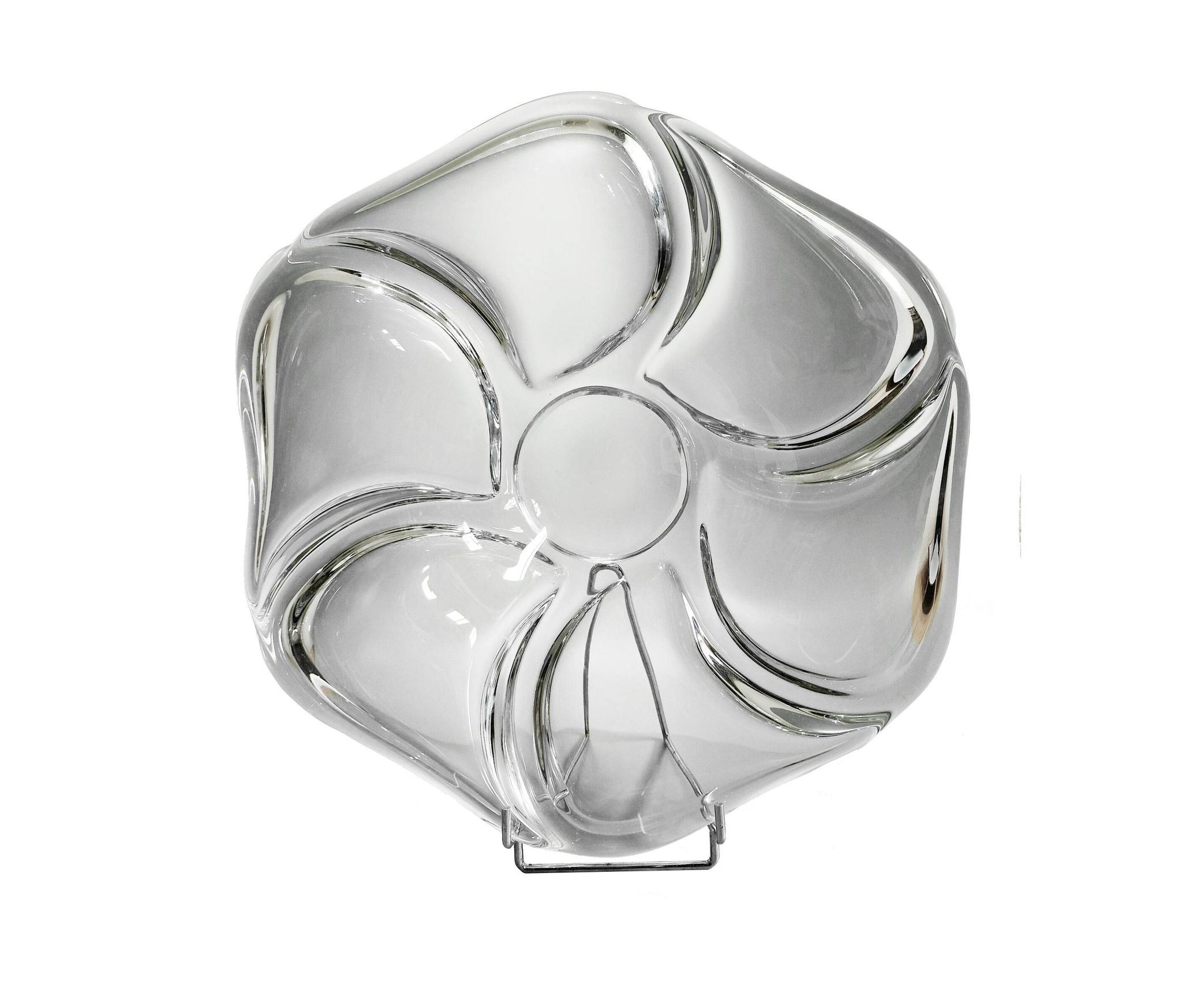 Grande Coupe Vintage • Cristal • Ateliers de Vannes-le-Châtel • 1970