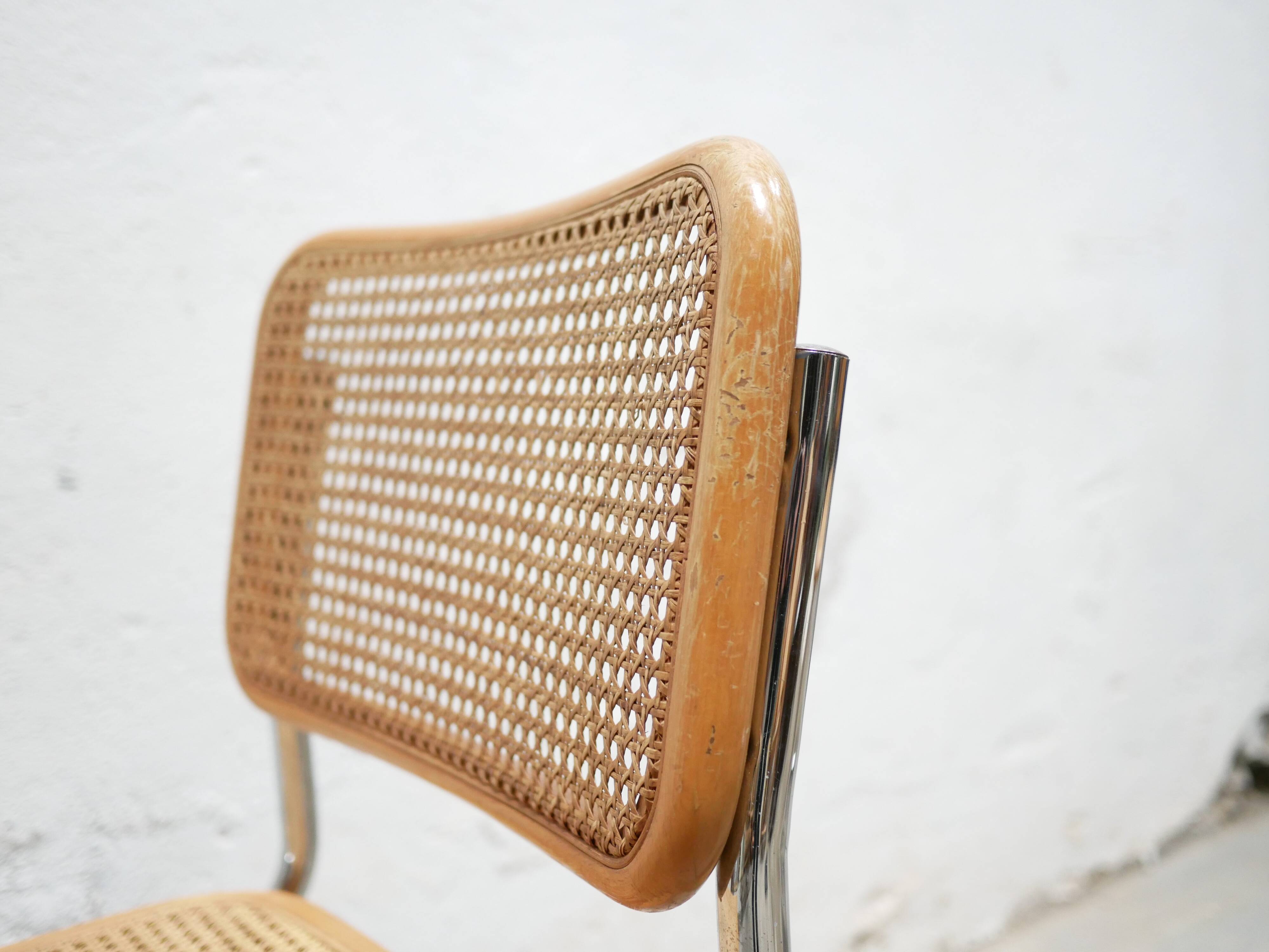 B32 chair by Marcel Breuer, Made in Italy