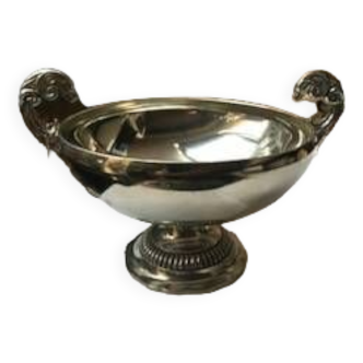 Burgundian Cup Bright polished pewter