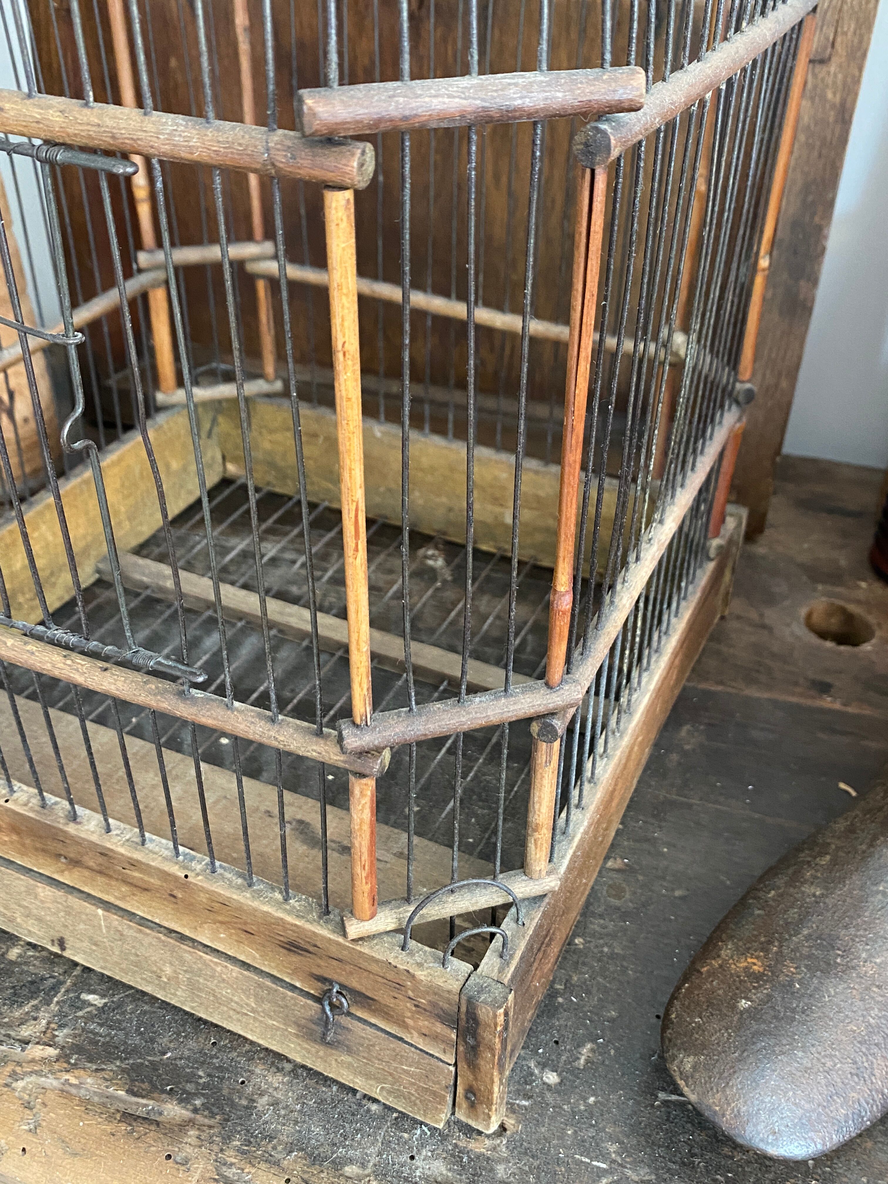 Old bird cage