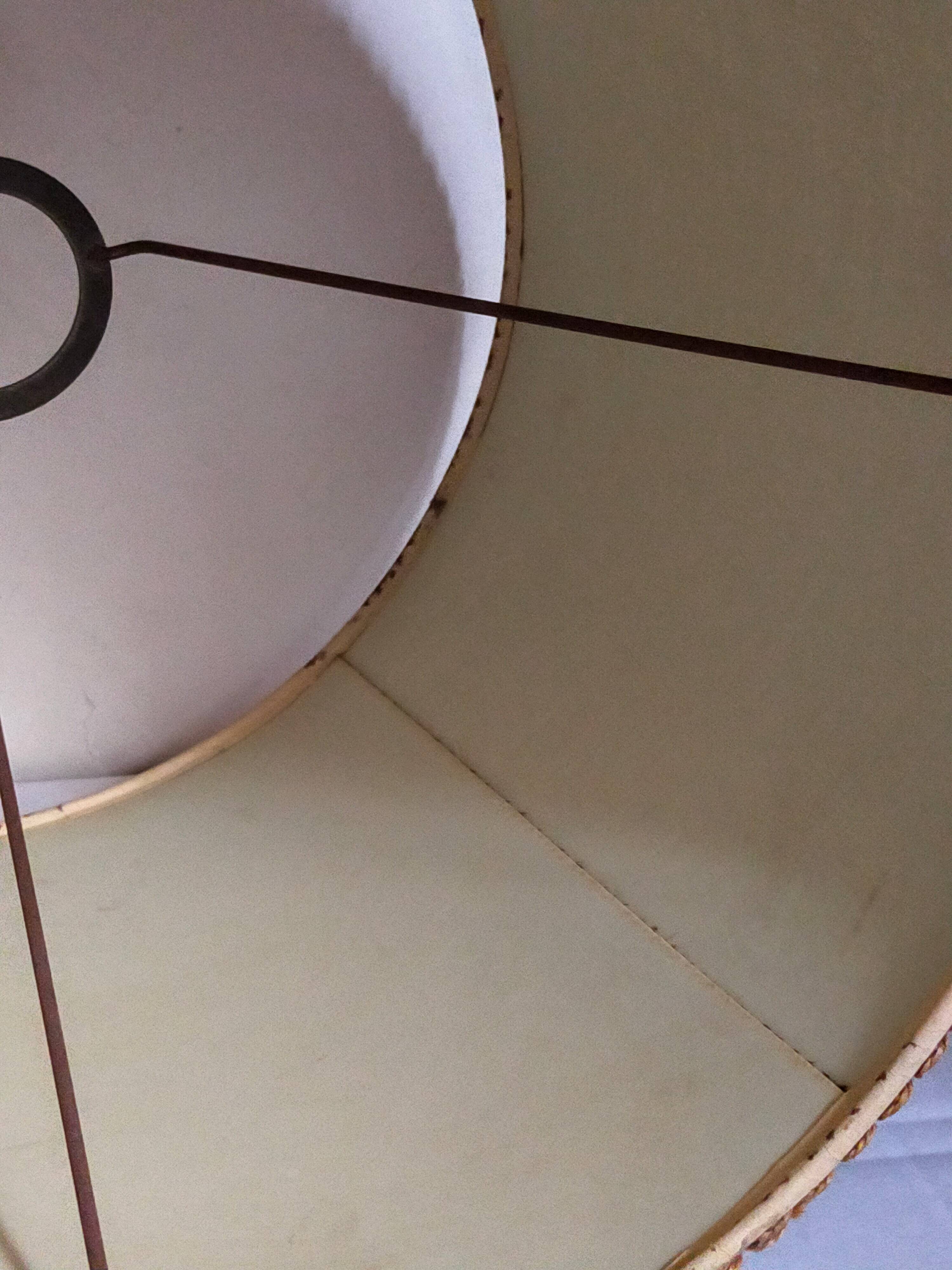 West germany ceramic floor lamp 70s