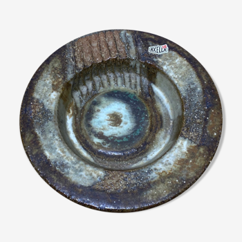 Retro axella plate stentoj design from the mid-century | danish ceramic design plate from the 70s
