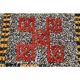 Tapis couloir vintage turc Oushak fait main en laine et coton gris 169x248 cm des années 1970
