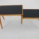 1960s Oak Side Table by Krasna Jizba ,Czechoslovakia