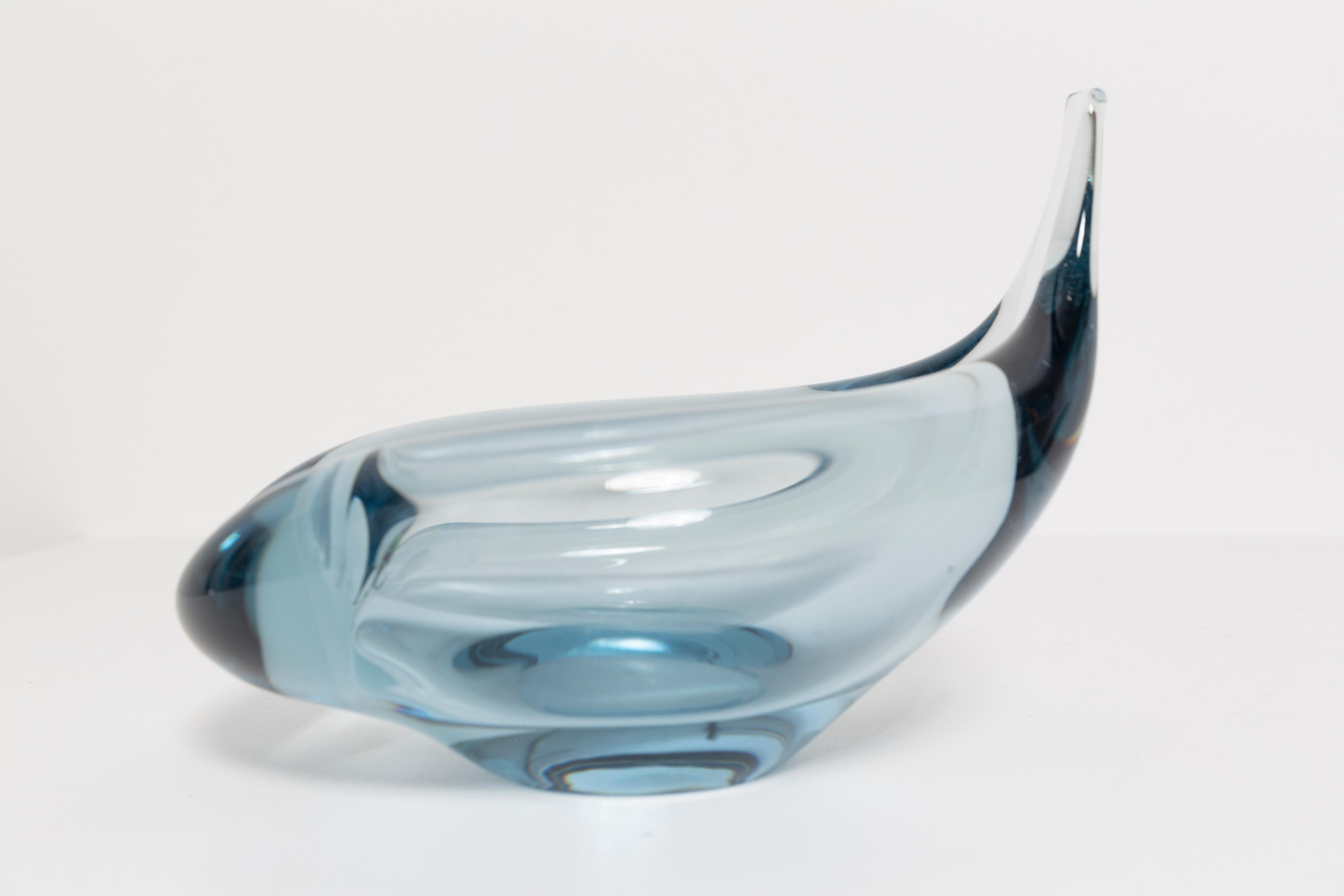 Small Vintage Blue Ashtray, 20th Century, Europe, 1960s