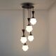 5-pendant chandelier by Reggiani, 1960s