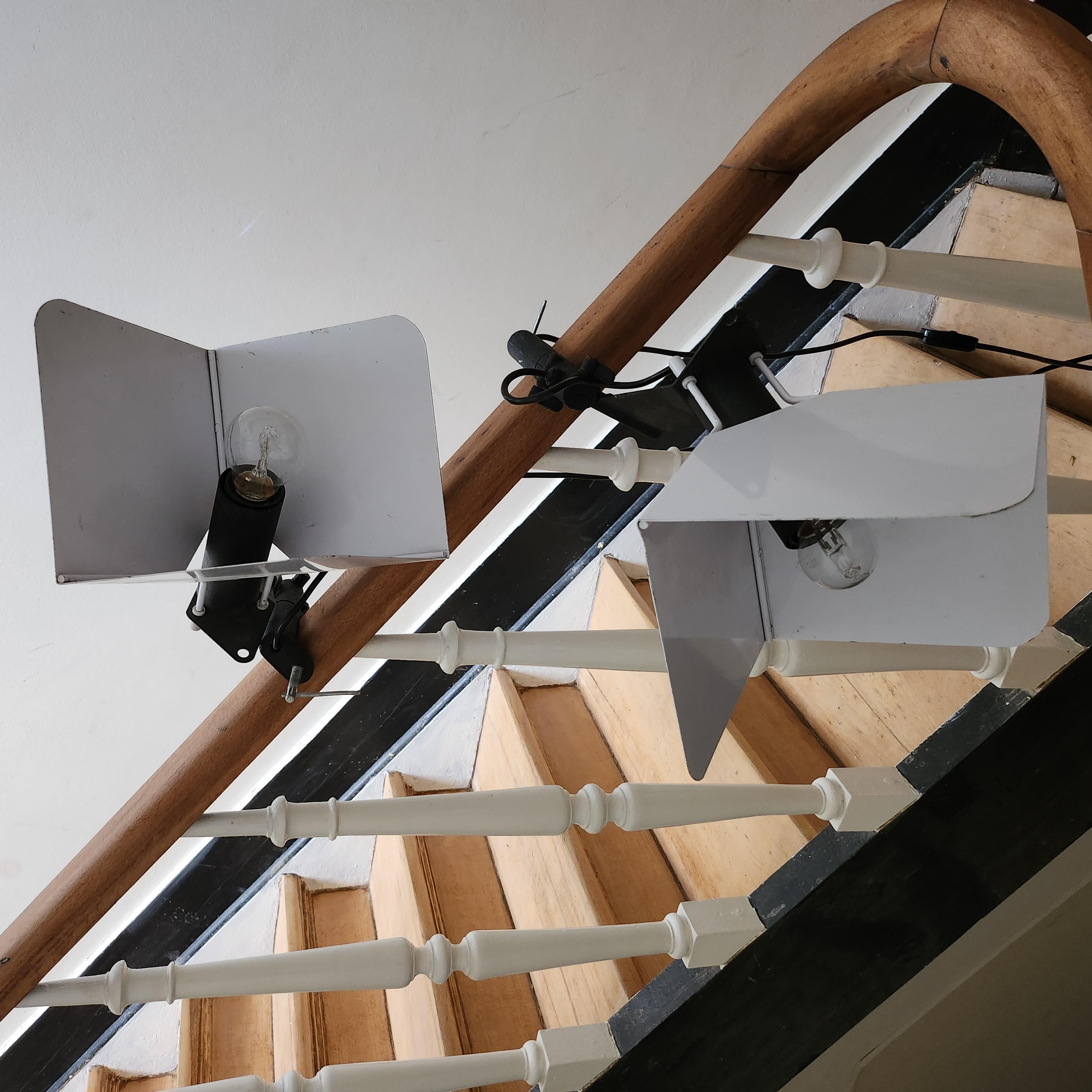 Wall lights by joe colombo for stilnovo