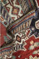 Vintage Caucasian Kazak Carpet Area Rug- 207x227cm