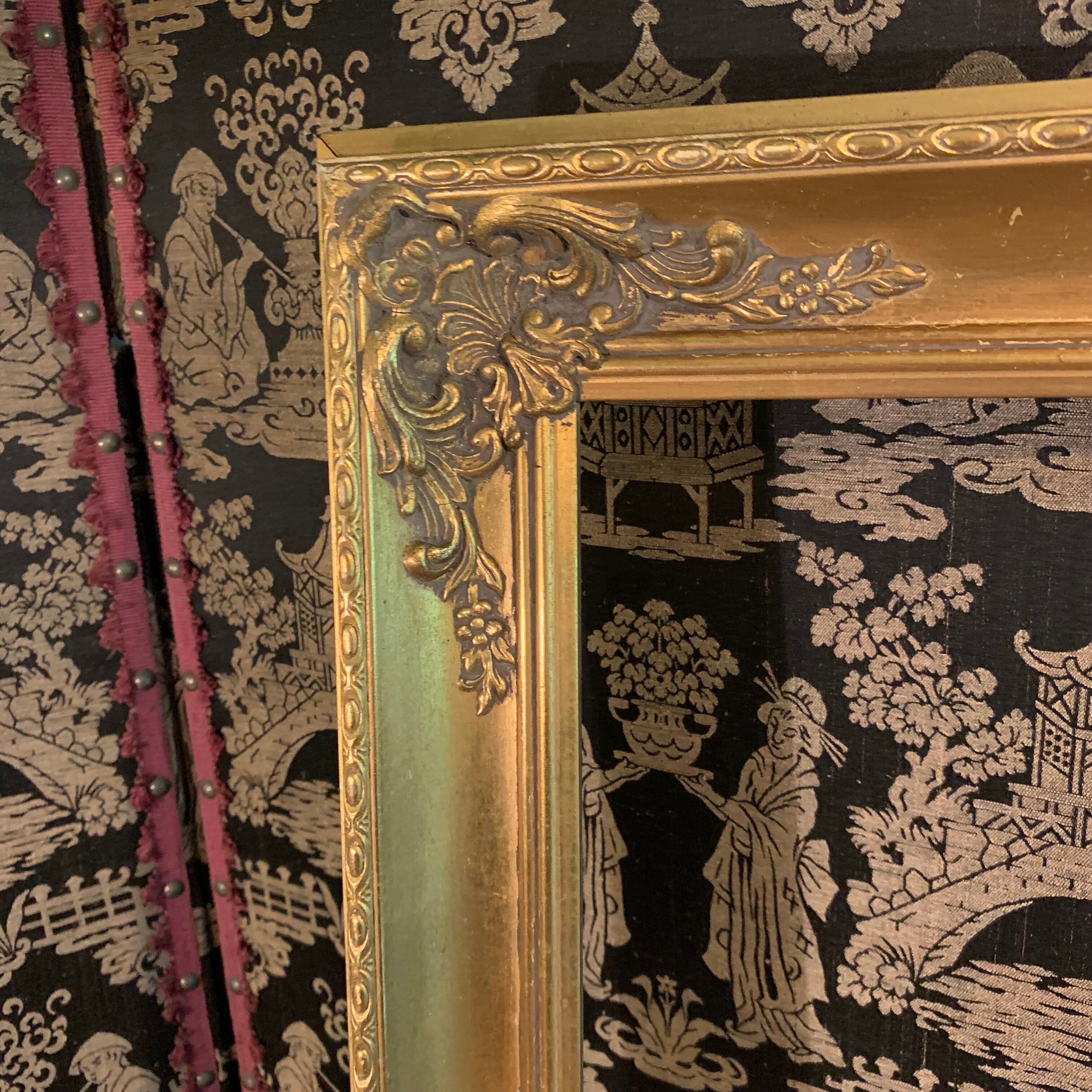 Gilded wooden frame 64x74 cm