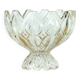 Bol en verre pressé unique, collection Tulip Hermanowa Hut, 1957