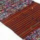 Kilim Tellisse red wool flat carpet 145 x 270 cm