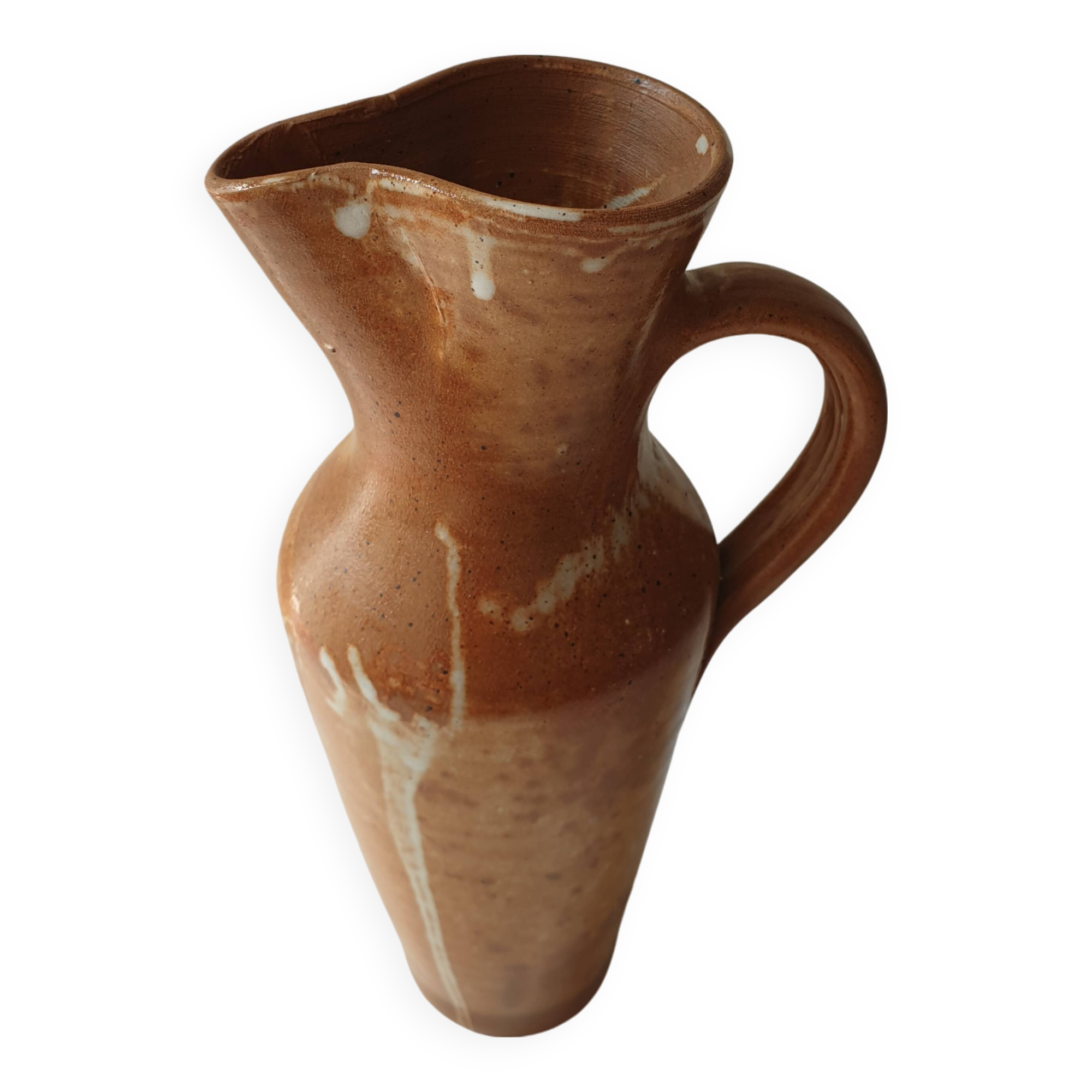 Ceramic pitcher (stoneware) Height 27.5cm - Vintage