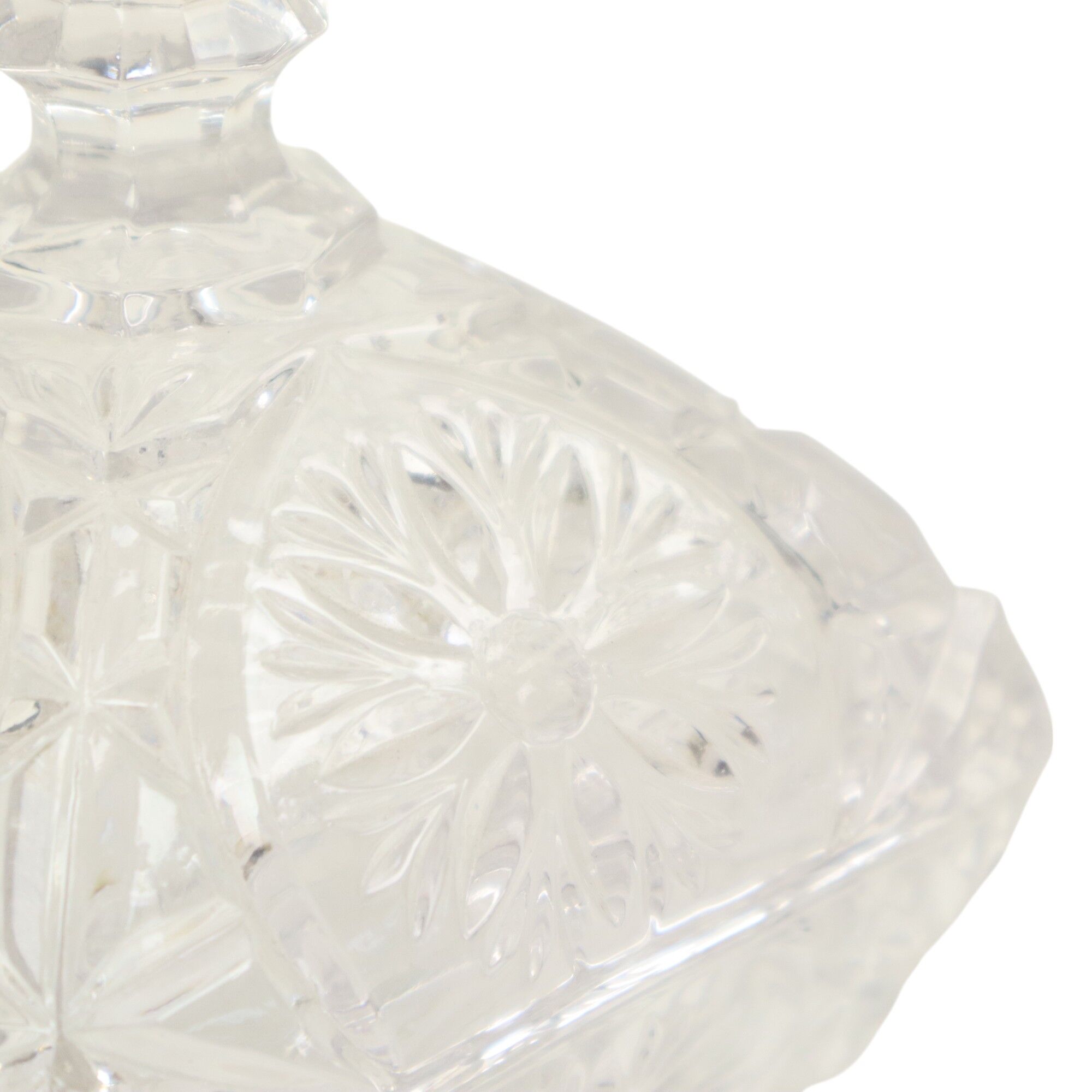 Vintage Crystal Bonbonniere Candy Dish West Germany