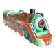 Metal toy vintage locomotive