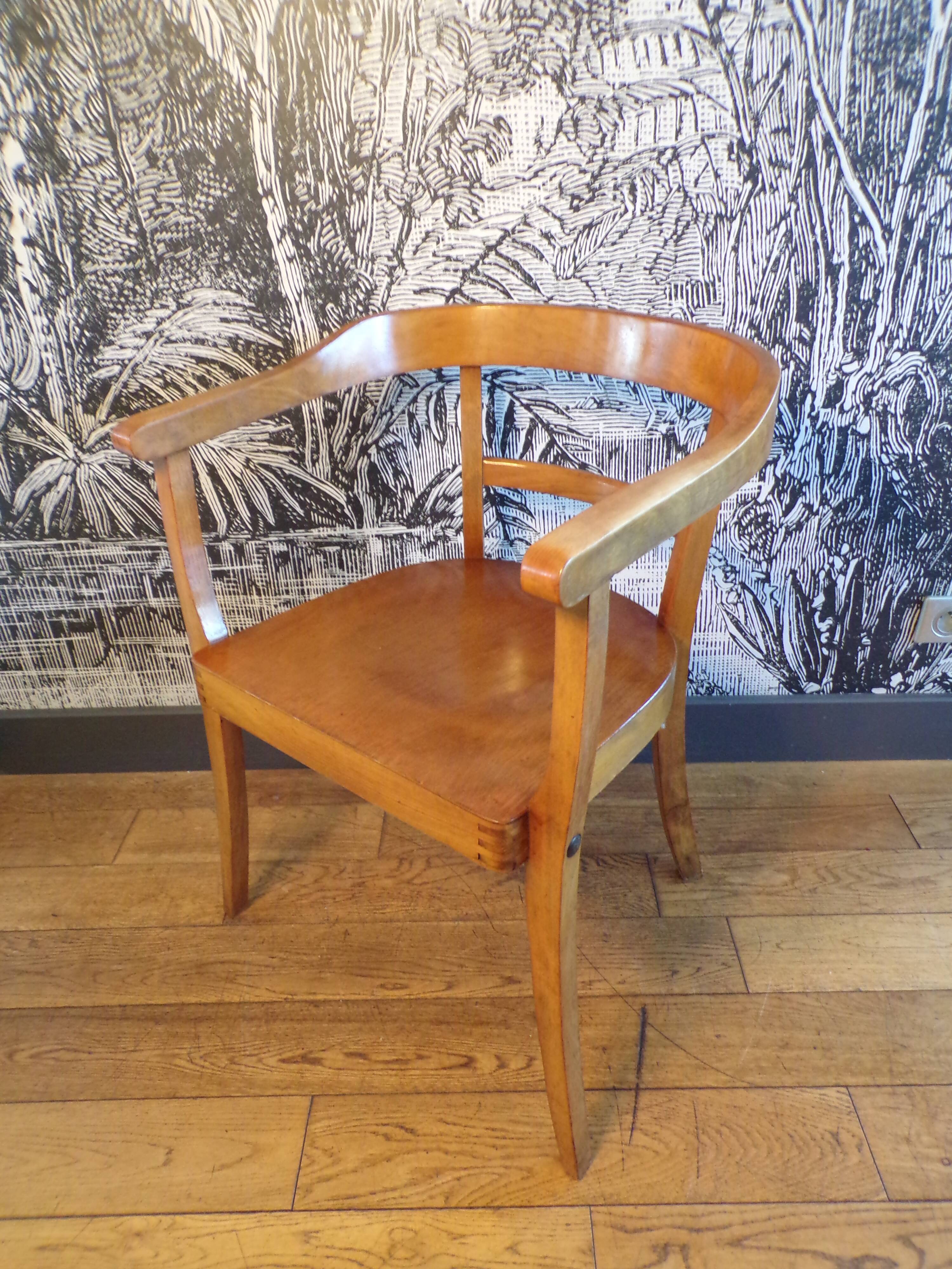 Luterma wooden armchair 1930