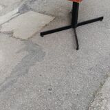 Vintage beige marble coffee table