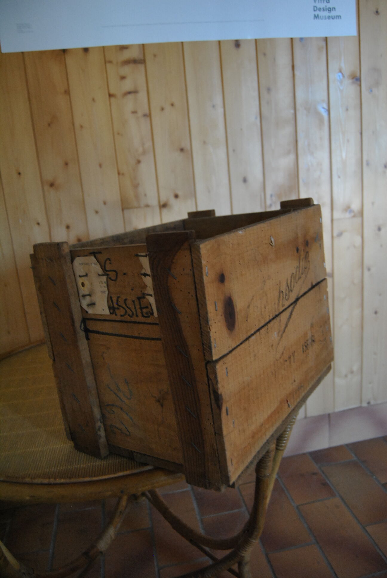 Vintage "Rapsodie" wooden box