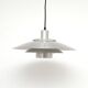 Silver Jeka lamp, Denmark 1970s