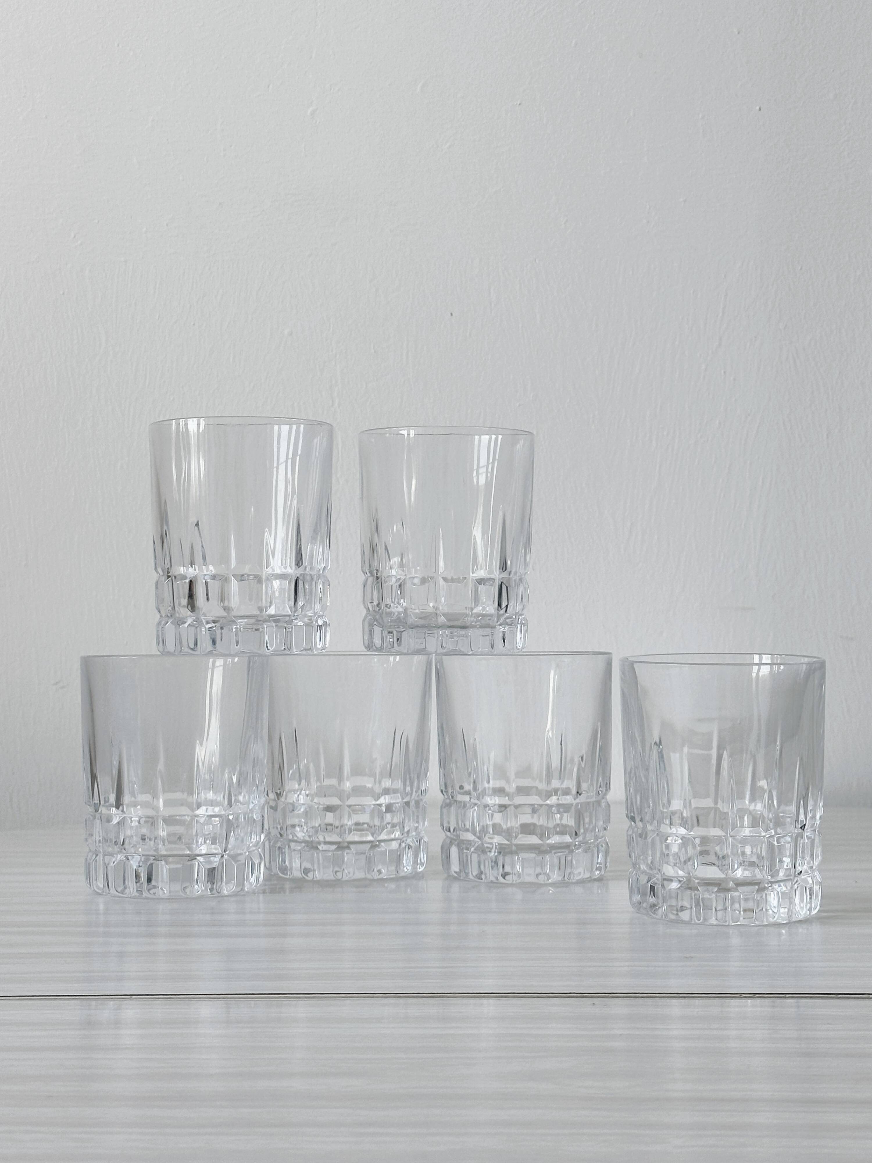 6 whiskey glasses